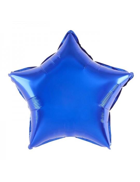 1Balon Gwiazdka chabrowa 460253 foliowa 18 cali