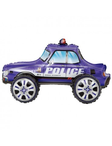 1Balon foliowy Policja 65x38cm 460381 samochód policyjny radiowóz