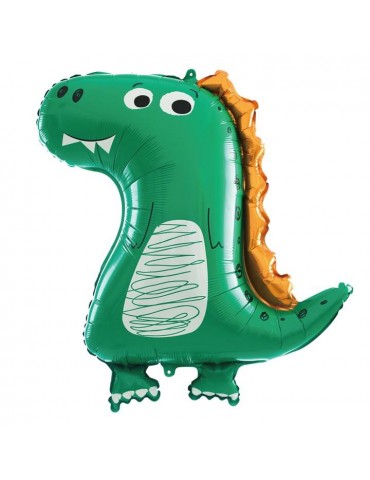 1Balon foliowy Dinozaur 73x58cm 460435 wesoły stworek