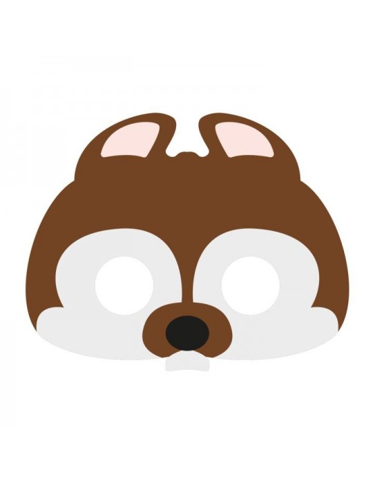 1Maska Wiewiórki filcowa 910019 Wiewiórka