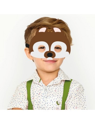 1Maska Wiewiórki filcowa 910019 Wiewiórka