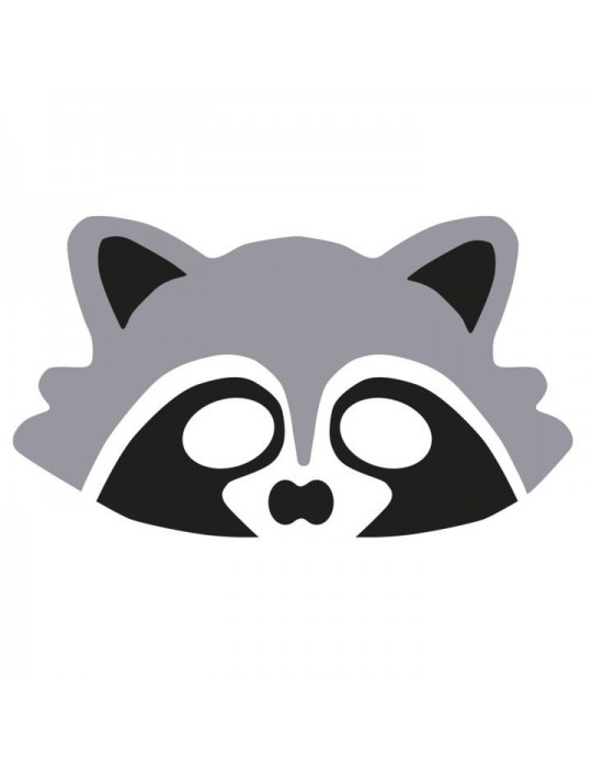 1Maska Szop pracz filcowa 910022