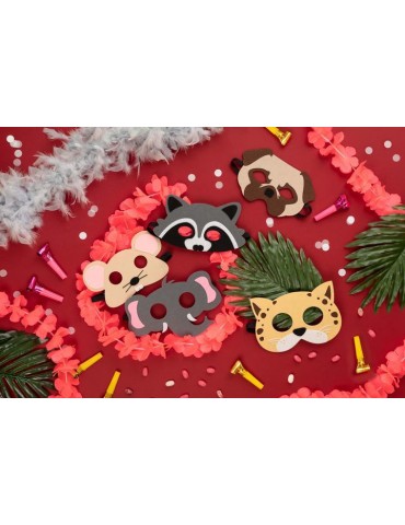 1Maska Szop pracz filcowa 910022