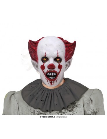 Maska Klaun Clown z Koszalina 2946BZ Horror Halloween Lateks