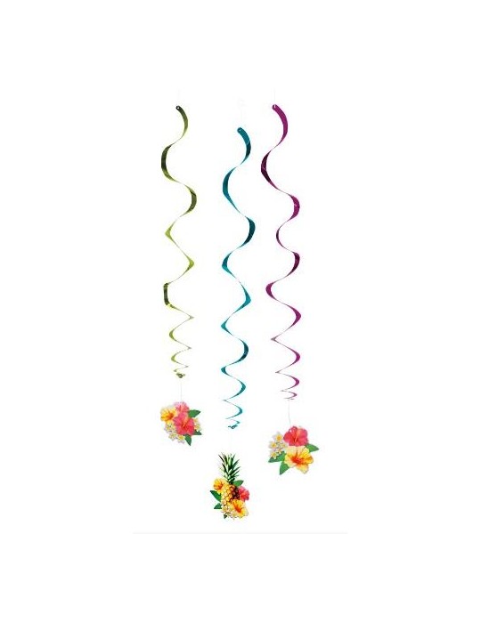 Girlanda spirale hawajskie kwiaty 52482