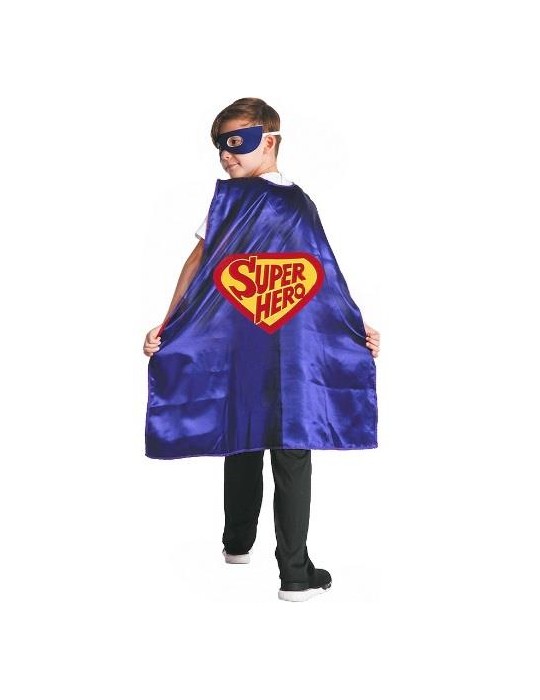 Strój Peleryna z Maską SUPER CZŁOWIEK