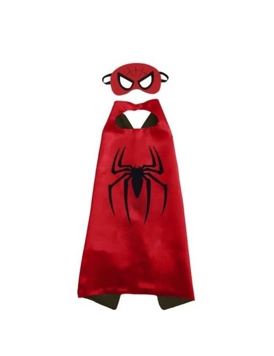 Strój Peleryna z Maską CZŁOWIEK PAJĄK