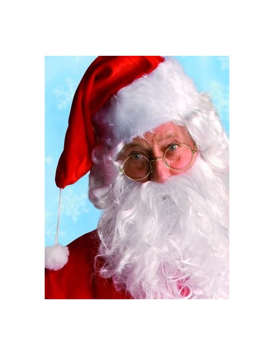 1Okulary Mikołaja złote ze szkłami PT121