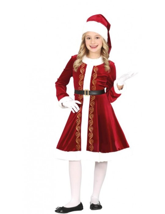 1Strój Mikołaki Lux 146/152 444030BZ Mikołajka