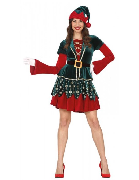 1Ad Strój Elfa Sukienka M 44517BZ