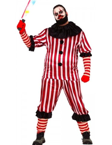1Ad Strój Klaun Straszny XL/XXL 79093BZ