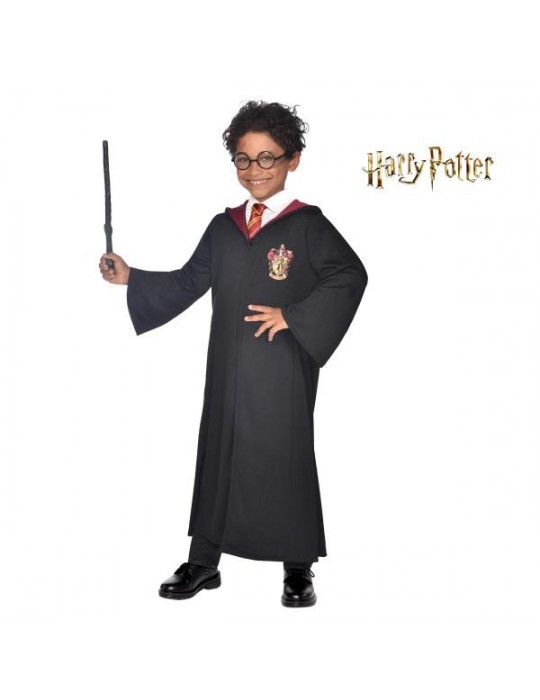 1Strój Harry Potter 122/128 9911795 Zestaw Gryffindor Kostium Różdżka Okulary