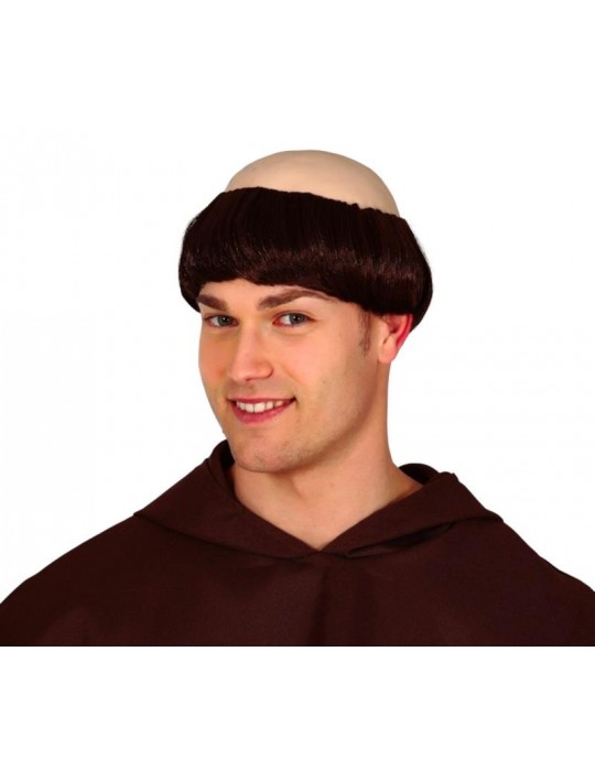1Peruka Męska Mnich Zakonnik 4245BZ z łysiną