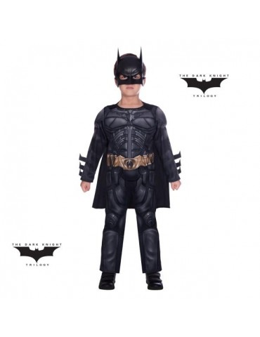 1Strój Batman DeLuxe 146/152 9906065 Dark Knight Licencjonowany z mięśniami