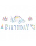 1Baner Urodzinowy Jednorożec 512460 250 cm
