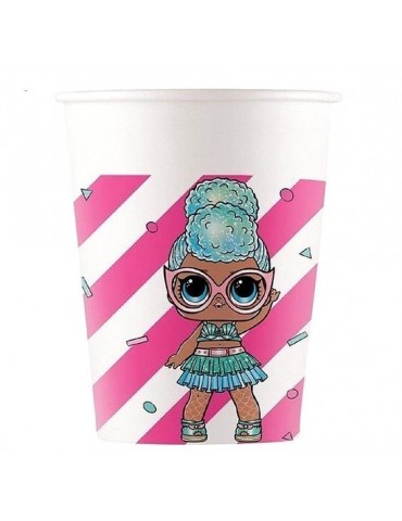 1Kubeczki urodzinowe LOL Surprise 93469 - 200 ml - 8 szt. BZ