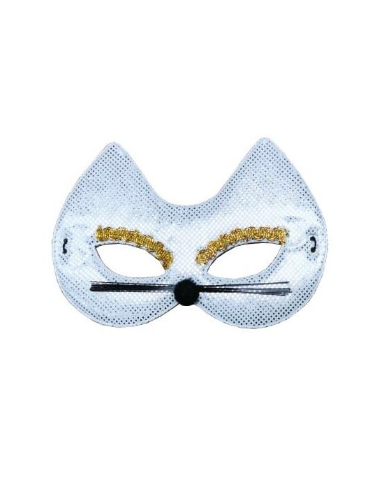 1Maska Kot Kotek Biała TC53158B