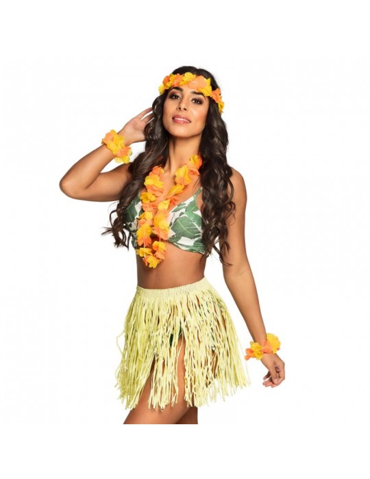 Zestaw Hawajski Kalia ŻÓŁTY 52426Z