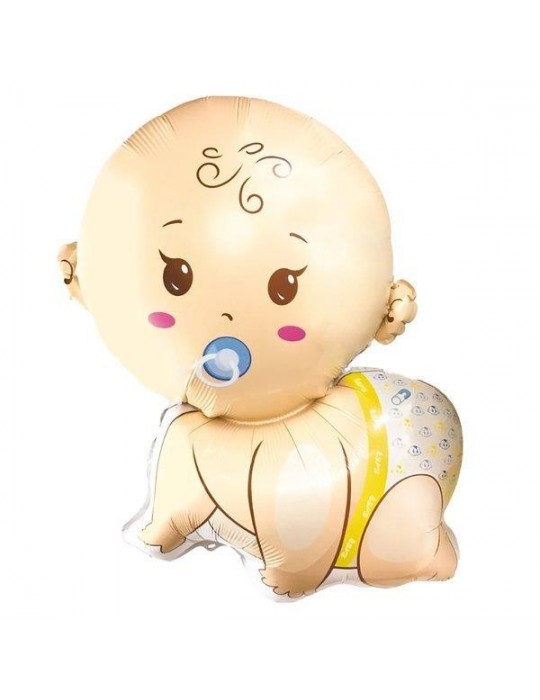 Balon foliowy bobas chłopczyk 460174 77cm x 65cm