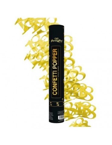 Tuba Konfetti cyfra 18 złote 512176 40cm