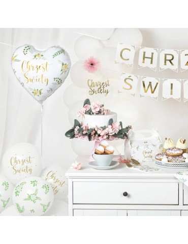 Balony Chrzest Święty 6szt. 127759 Chrzciny