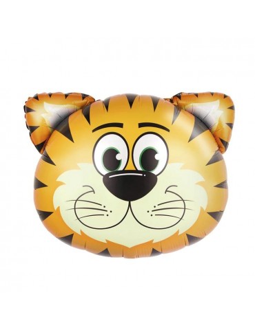 1Balon Foliowy Tygrys Tygrysek 460200 Zoo Dżungla 54cm x 57cm