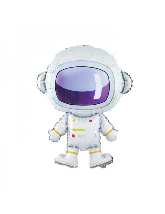 1Balon Foliowy Astronauta 128237 Kosmonauta Planety Wszechświat 60cm x 84cm