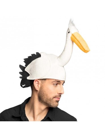 1Czapka Bocian Bociek Ptak 99903 Wiosna