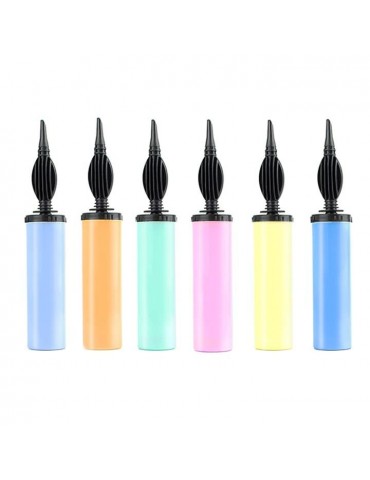 Pompka do balonów mix kolorów 510040 dwustronna ręczna