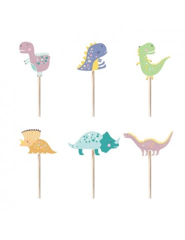 Toppery do ciastek Dinozaury 511846 6szt