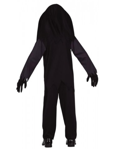 1Strój Szkielet Kościotrup 146/15277384 BZ z wielką maską - głową Halloween