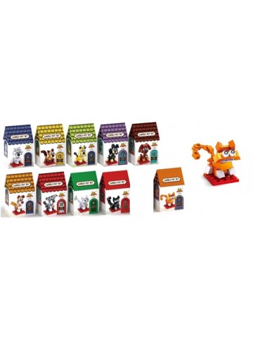 1Klocki Zwierzęta Kot Rudy KLOJ Domowe pupile