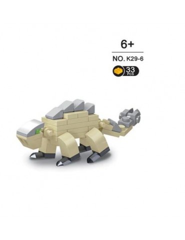 Klocki Dinozaury Ankylozaur K29A-6 w jajku