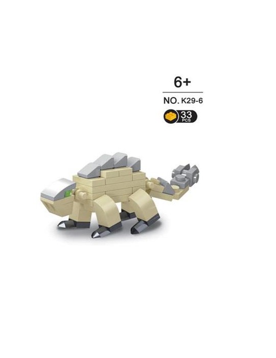 Klocki Dinozaury Ankylozaur K29A-6 w jajku