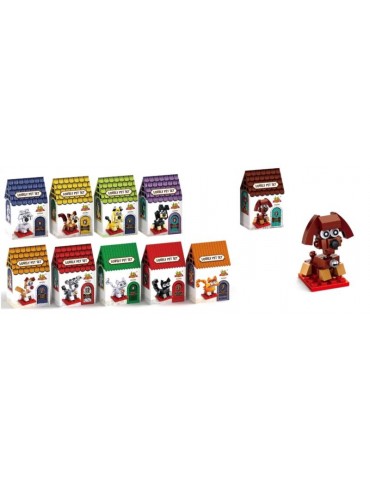 Klocki Zwierzęta Pies Poodle KLOE Domowe pupile