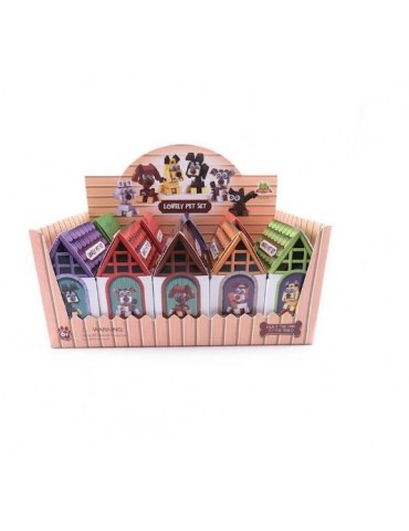 Klocki Zwierzęta Pies Poodle KLOE Domowe pupile