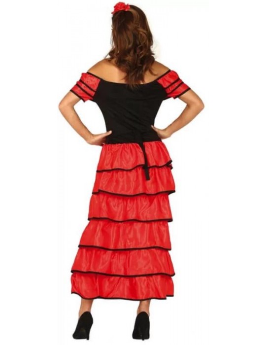 1Ad Strój Tancerka Flamenco L 86561BZ Hiszpanka Carmen