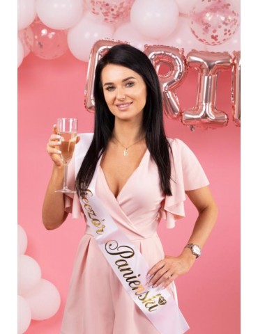 Szarfa Wieczór Panieński Złota 511507 160cm panna młoda party