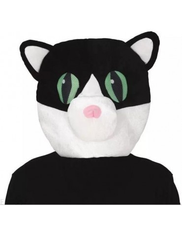 1Maska Pluszowa Kot Głowa 40x40 2991BZ gigant zwierzak 40x40