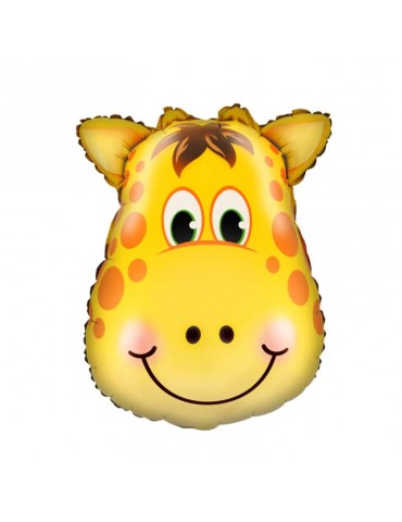 1Balon foliowy Żyrafa 46x63cm 460202 urodziny przyjęcia na hel