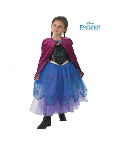 1Strój Księżniczka Anna 610694L 128 Frozen Kraina Lodu bal bajka księżniczka Disney