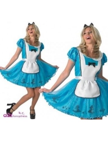 1Ad Strój Alicja M/L 888844M w Krainie Czarów Disney bajka