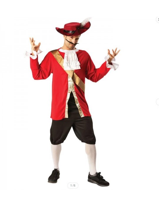 1Ad Strój Pirat Kapitan Hak XL 880516XL Piotruś Pan Disney Piraci Hook bajka film
