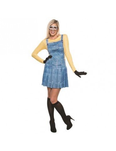 1Ad Strój Pani Minionek S/M 810465S sukienka bajka kreskówka animacja