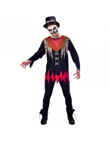 1Strój Szaman Doktor Zła 9902721 L kapelusz cylinder VooDoo Halloween