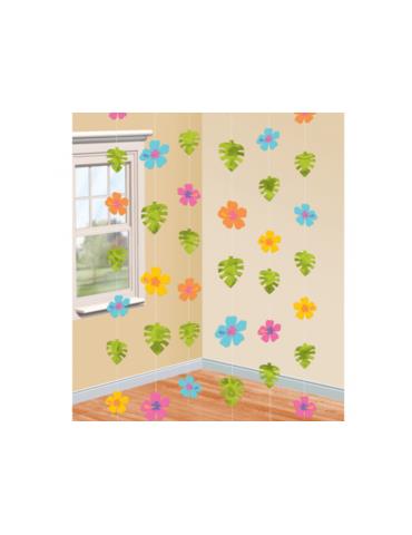 Dekoracje wiszące Hawajskie, mix, 1op.