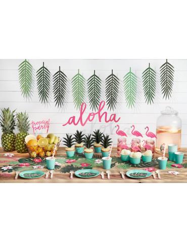 Lampion papierowy, morski, 25cm, 1szt.