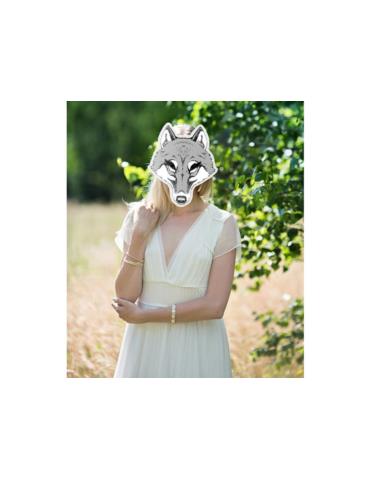 Maska Wilczyca, 26 x 29cm, 1szt.
