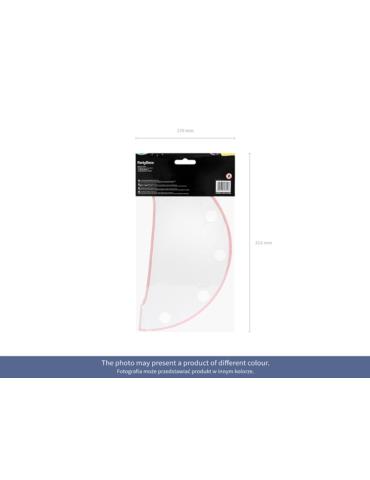 Kula bibułowa, pomarańcz, 30cm, 1szt.