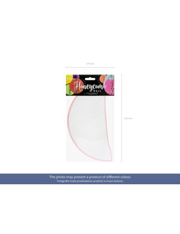 Kula bibułowa, pomarańcz, 30cm, 1szt.